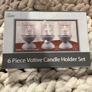Candle holder set